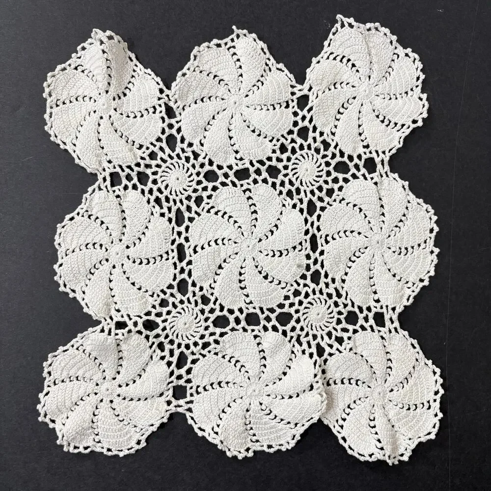 Vintage white doily